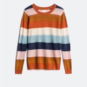 Market & Spruce - Rowan Textured Cotton Blend Sweater